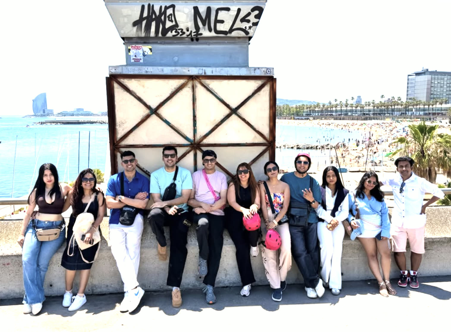 Spain Closing Party — group moments