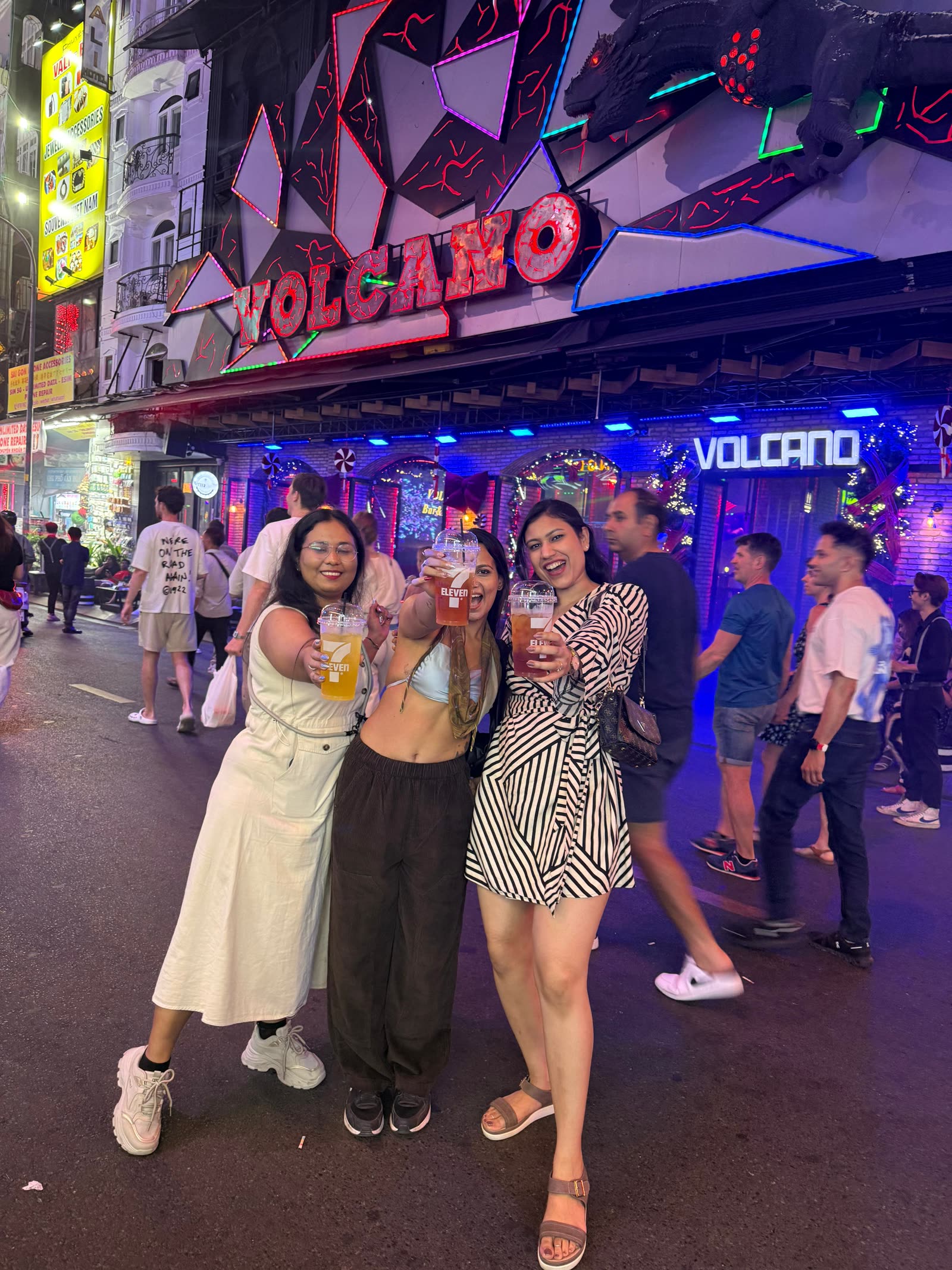 Party Passport crew on the Vietnam New Year departure