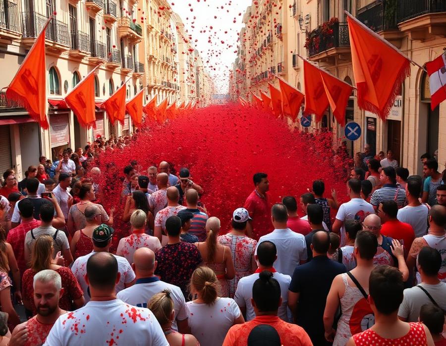Spain — Tomatina Festival